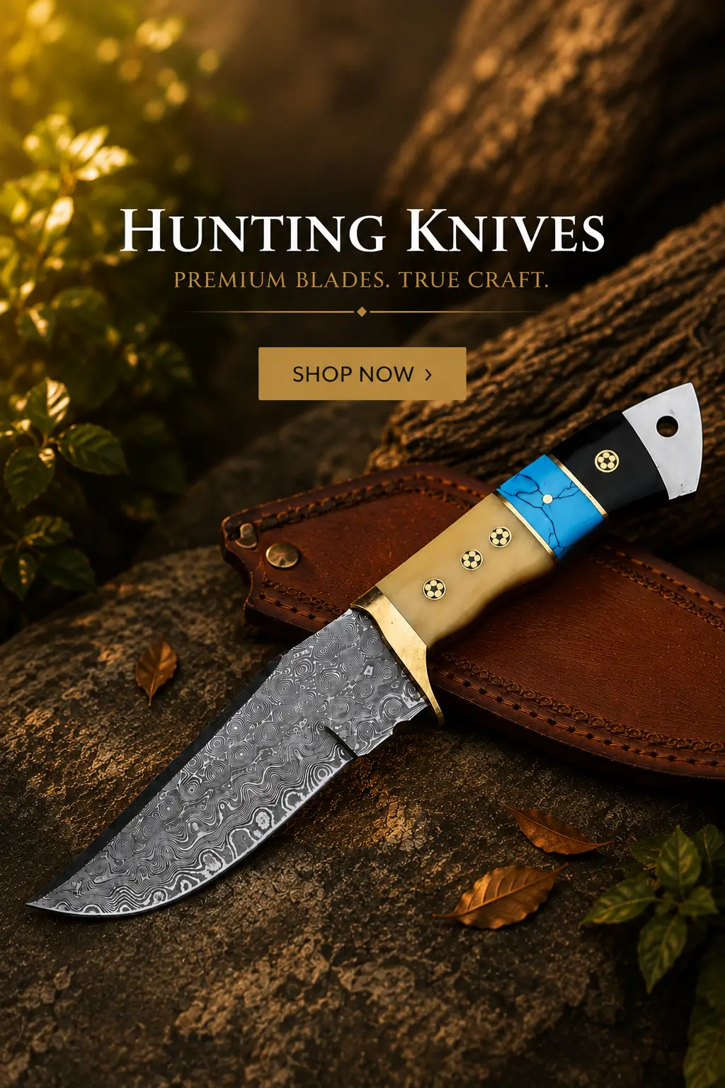 Hunting knife Usa